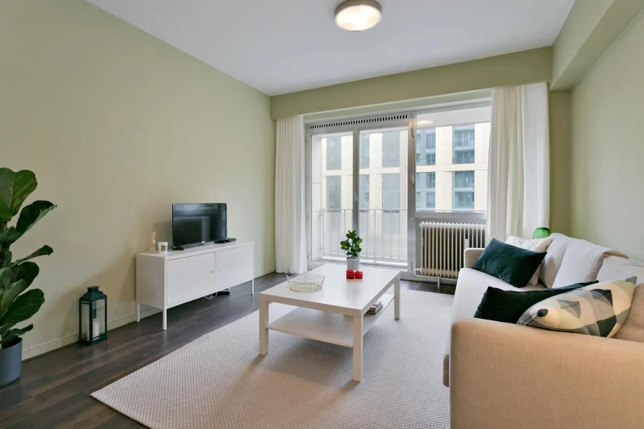 Lejlighed Studio In City Center With Terrace, Netflix - Wifi Antwerpen