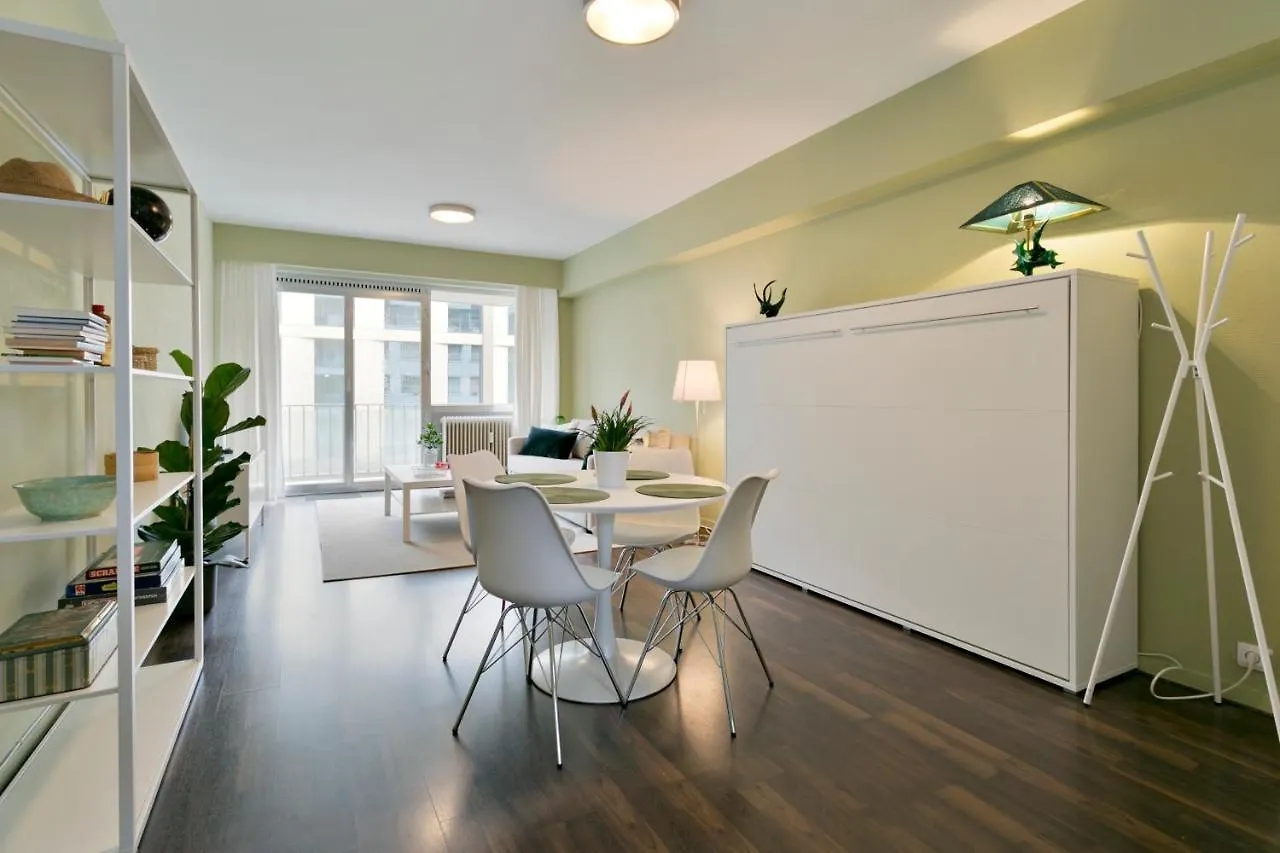 Studio In City Center With Terrace, Netflix - Wifi Antwerpen Lejlighed