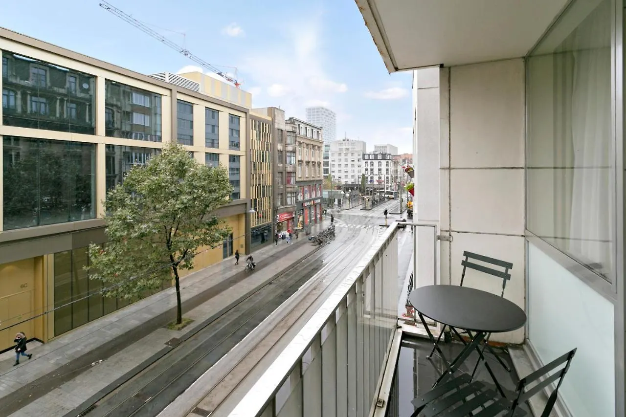 Studio In City Center With Terrace, Netflix - Wifi Antwerpen Belgien